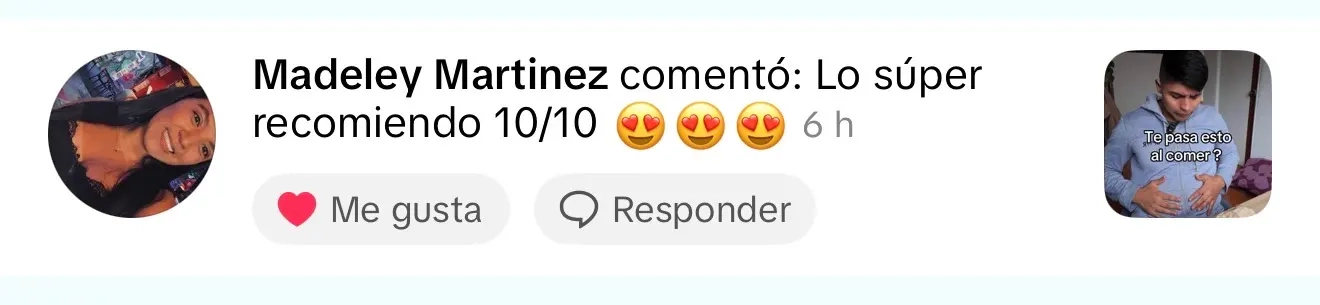 Testimonio real de clienta Golden Gift